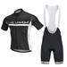 Lixada Summer Cycling Jersey Set Short Sleeve Shirt and Padded Bib Shorts Breathable MTB Bike Riding Biking Cycling Suit