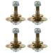 4 Pcs Rocking Chair Bearing Furniture Bolts Dining Room Screws Glider Connector Mechanical Office Iron