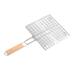 Kitchen Decor Clearance! Foldable Barbecue Grilling Basket Grill BBQ Net Steak Meat Fish Vegetable Holder