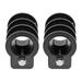 2 Pcs Pedal Buckle Pool Ladder Parts Swimming Rubber Feet Slides for Inground Pools