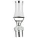 Water Fountain Nozzle Female Thread Cedar Shaped Adjustable Water Fountain Nozzle Spray Pond Sprinkler Head for Garden Pond Fountains 6 points 25mm internal tooth