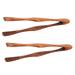 Wooden Food 2 Pcs Tongs for Grill Grilling Outdoor Serving Cooking Tools