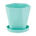 BAILANku Flower Pot Plastic Planters Indoor Flower Plant Pots Balcony Household Plastic Flower Pot Window Box Planter Plastic Vegetable Flower Planters for Flower Plant Lovers