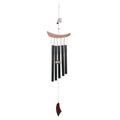 5 Tube Metal Wind Chimes Metal Tube Single Row Wind Chimes Pipe Ornament Wind Chimes Music Wind Chimes for Family Room Outdoor Patio Garden Decoration