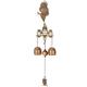 Owl Wind Chime Doorbell Animal Chime Bell Feng Shui Door Decor Windchimes Outdoors Hand Decor Feng Shui Door Bell Hanging Door Wind Antique Decor Wind Bells Wall Copper Wind Chimes