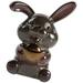 Resin Tea Pet Handcrafted Rabbit Statue Teahouse Color Changing Rabbit Ornament