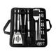 Oneshit Stainless Steel Grill Set Barbecue Combination Tool Outdoor Household BBQ Grill Set Grill Set Barbecue Tools Clearance Sale Multi-color