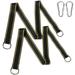 1 Set of Sturdy Hammock Swing Chair Band Swing Hanging Strap Hammock Strap Rotary Strap