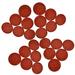 20 Pcs Indoor Plant Pots Planter Trays for Indoor Plants Planter Saucers Flower Pot Tray Flowerpot Heavy Red Plastic