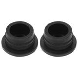 2 Pcs Rubber Stopper for Swimming Pool Ladder Mat Plug Caps Bumpers Accessories Slides Inground Pools