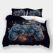 Bedroom Decor 3D Gamepad Printed Quilt Cover Duvet Cover Pillowcase Girl Boy Highend Bed Set California King (98 x104 )