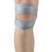 Ettsollp 1Pc Knee Support Tear Resistant Effectively Protect Joints Reusable Pain Relief Patella Stabilizer Brace for Sports-Grey