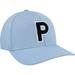 Puma Mens Chenille P Cap Golf Snapback Hat - 02545602 - Zen Blue/Deep Navy - OSFA