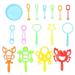 16 Pcs Toy Bubble Making Stick Beach Accessories for Kids Crab Bubble Stick Child