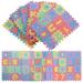 Mini Puzzle Mat 5 Sets of Doll House Floor Puzzle Mat Colorful Miniature Foam Pad for Mini House Flooring And Tile