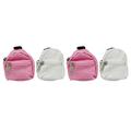 4 Pcs Book Bag Girl School Backpack Mini Doll Backpacks Simulation Decorations Cloth