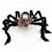 Halloween Decoration Spider Ghost Festival Horror Props Simulation Skull Head Big Spider Plush Spider Toy