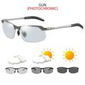 Vintage Photochromic Sunglasses for Men and Women - Perfect for Night Vision Driving Fishing and Outdoor Activities