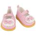 Toy Accessories Cute Bow Shoes For 18 Inch American Dolls Toys For Girls Leather Pu Shoes For 43 Reborn Baby Dolls SH-0098-5