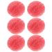 6pcs Fake Human Brains Squeezed Vent Toys Stress Relief Toy Halloween Horror Prop