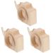 3 Pack Kaleidoscope Decorative Toys for Party Favors Wooden Playset Outdoor Toddlers Camera Creative Plaything Child Baby