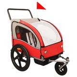 Double Seat Bicycle Trailer & Jogger Stroller - 35.2 - Experience family adventures with this versatile 2-in-1!