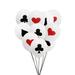 40 Pcs Latex Poker Balloon Simple Designs Party Decorations Balloons Playing Cards