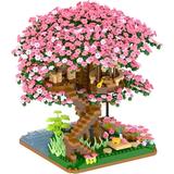 Cherry Bonsai Tree Building Sets Original Scene Music Cherry Blossom Tree Building Kit 2008 Pcs Type :Symphony. Sakura Tree House Building Set Cherry Tree Building Set Sakura Tree Building Set.