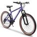 Imerelez Mountain Bike - 26 Inch Wheels 21-Speed Men s Women s Trail Commuter City Mountain Bike Carbon Steel Frame U Brakes Grip Shifter Front Fork Bicycles (Purple)