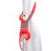 45/60/70/100CM Kawaii Long-Arm Monkey Shaped Cotton Plush Toys For Children Animal Doll Gift Home Decoration Birthday Gifts 60cm Watermelon red