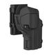 360Â° Rotation Beretta 92 Holster OWB Holster For Beretta 92 Beretta 92FS Beretta 98FS Retention Index Finger Released Holster Right Hand