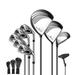 Men s 12-Piece Outdoor Golf Club Set - 12 pieces - 9.94 - Dominate the fairways with precision and power!