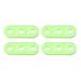 20 PCS Camping Necessities Camping_necessities Accessories Tent Pack Forging String 3- Hole Cord Rope Tensioner Adjuster Tightener Luminous