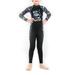 Cientrug Kids Wetsuit Long Sleeve Surfing Clothes Sun Resistant Child Wet Suit Kid Swim Clothing Swimming Wear for Boys Girls Wearing Black Boy S