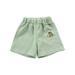 gvdentm Toddler Soccer Shorts Boys Cargo Shorts Pull on Elastic Waistband With Pocket Casual Summer Wear Green 6-12 Months