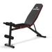 LEKÃ„RO Adjustable Weight Bench Press Foldable Workout Bench for Home Gym Strength Training Bench for Full Body Workout Incline Decline Exercise