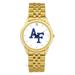 Men s Gold Air Force Falcons Rolled Link Watch