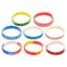 Bracelet 16 Pcs Men Wristband Bracelets Mens Team Soccer Merchandise Man Silica Gel