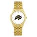 Men s Gold Colorado Buffaloes Rolled Link Watch