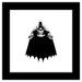 Gallery Pops DC Comics Batman - Dark Knight Cape Wall Art Black Framed Version 12 x 12