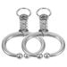 2Pcs Cattle Nose Clip Stainless Steel Cattle Nose Ring Cattle Metal Nose Ring Farm Cow Nose Ring