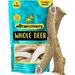 hotspot pets Premium Whole Deer Antlers for Dogs - 8+ Inch X-Large Deer Antler Dog Chews - Naturally Shed for Large Breed Aggressive Chewers - Sourced in USA (2 Antlers X-Large)