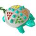 Colorful Alligator Turtle Toy Dog Chew Toy Dog Molar Toy Knot Dog Teeth Cleaning Interactive Dog Toy