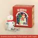 Lmueinov Cute Christmas Gift Desktop Phone Holder Santa Claus Elk Penguin Bear Snowman Ornament Girl Heart Tablet Holder Up to 35% off
