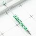 Kisor 10Pcs 1.0mm Beadable Ball Point Pen Smooth Ink Kids Stationery Rollerball Pen for Classroom Plastic Printed 24 Christmas B Y06K3A4G