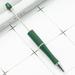 Kisor Ballpoint Black Ink DIY Personalized Gifts Office Writing Supplie Stationery Beaded Pens 10pcs / Set Plastic Solid Christmas Green Y02L095B