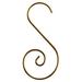 DESTYER Metal S-shaped Hooks Spiral Swirl Ornament Hanger Christmas Tree Decoration gold