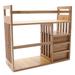 Large Capacity Desk Organizer Shelf Storage Rack Office Bamboo Desktop Bookshel