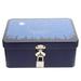 Retro Tinplate Storage Case Storage Container Desktop Organizer Desktop Case