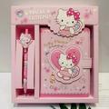 Sanrio Hello Kitty Kuromi notebook gel pen Cinnamoroll notebook cute Coloring page Handbook Stationary set office school supplie